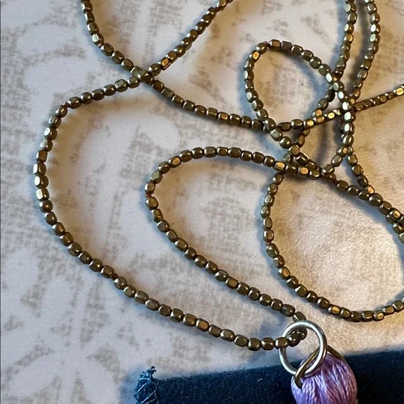 NEW! Waxing Poetic Tassel Necklace - Picture 3 of 5